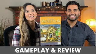 Agricola  Playthrough amp Review Uwe Rosenberg Series [upl. by Sev568]