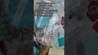 HAVELLS hair dryer unboxingreviewHavellsdryermodel3151flipkartminivlog7 [upl. by Naillimixam]