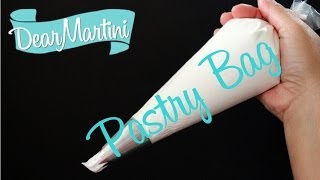 How to Fill a Pastry Bag [upl. by Lewiss766]