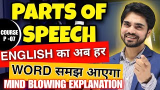 Parts Of Speech  In English Grammar With Examples  NounPronounAdjectiveVerbAdverbPreposition [upl. by Asiled600]