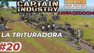 LAS HORMIGONERAS Y LOS DESASTRES 20  CAPTAIN OF INDUSTRY  UPDATE 2  GAMEPLAY  ESPAÑOL [upl. by Ahsocin]