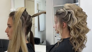 Ponytail  Hairstyle 2024 Wedding hairstyle [upl. by Shepperd]