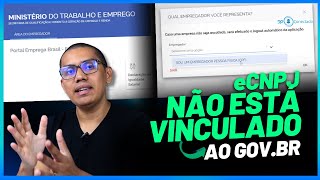 ERRO DE ACESSO DA EMPRESA NO PORTAL EMPREGA BRASIL [upl. by Ermine748]