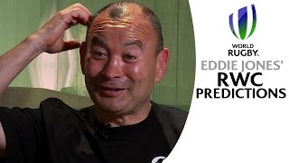 Eddie Jones predicts Rugby World Cup pools [upl. by Wyn]