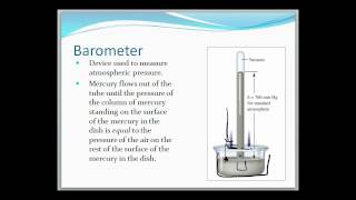 Barometers and Manometers [upl. by Alrrats]