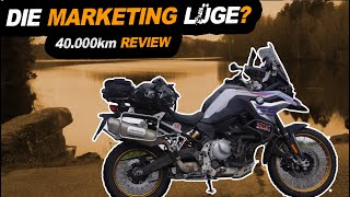 Die schlechteste REISEENDURO 40000km Review F850GS [upl. by Aroled]