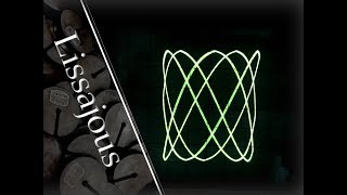 Lissajous Figures on an Oscilloscope  A Level Physics [upl. by Hsirehc]