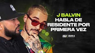 J BALVIN HABLÓ POR PRIMERA VEZ DE DE RESIDENTE LOS LATIN GRAMMY EL MOVIMIENTO URBANO EN COLOMBIA [upl. by Isaiah]