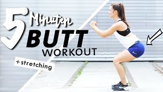 Po Workout für Zuhause  5 Minuten Kurz amp Intensiv  Stretching [upl. by Warga]