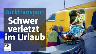 Fliegende Intensivstation Rettungseinsatz im Ambulanzflugzeug  Die Story  Kontrovers  BR24 [upl. by Evets]