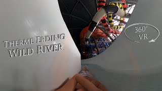 Therme Erding Wild River 360° VR POV Onride [upl. by Araldo916]