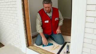 How to Install A PreHung Exterior Door [upl. by Winston]