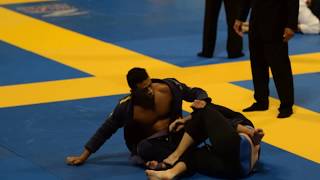 BJJ WORLDS FINAL HD  Purple Belt  Dominique Bell vs Tommy Langaker [upl. by Nojid]