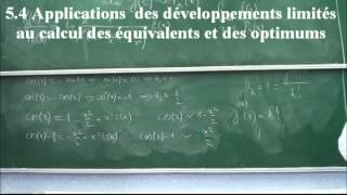 EPST ANNABA ANALYSE 1ERE ANNEE CHAPITRE5 FORMULES DE TAYLOR ET DEVELOPPEMENTS LIMITES DVD 35 [upl. by Alrahc]