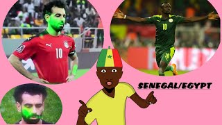 SénégalEgyptMo Salah bombardé de laser à Dakar [upl. by Nyrat]