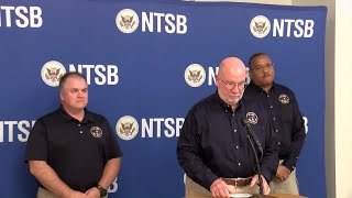 NTSB holds press conference on Teutopolis HAZMAT crash [upl. by Asi]