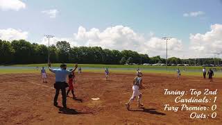 Carolina Cardinals vs Fury Premier [upl. by Pouncey921]