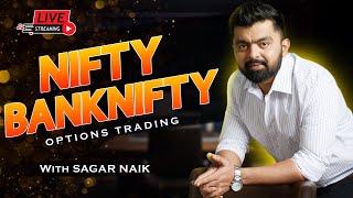 Live trading Banknifty nifty Options   Nifty Prediction live  Wealth Secret [upl. by Atnim345]