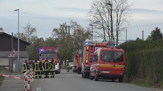 Gefahrguteinsatz am Bahnhof Troisdorf am 311017  OTon [upl. by Kwabena]