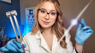 ASMR The MOST Detailed Cranial Nerve Exam YOUVE SEEN 👩‍⚕️ Doctor Roleplay Ear Eye amp Hearing Test [upl. by Ludlew]