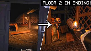 FLOOR 2 IN DOORS ENDING What if we go there  Doors Hotel Update [upl. by Wojcik746]