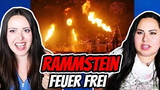 FIRST TIME Listening to Rammstein  Feuer Frei Madison Square Garden   Two Sisters REACT [upl. by Pelmas726]