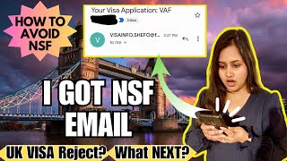 UK VISA Rejection Reason  Non straight forward email  How to AVOID NSF [upl. by Gerti]