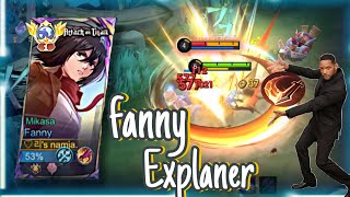 FANNY EXP LANENO PROBLEM FOR ME THIS IS HOW TO PLAY FANNY IN EXP LANEMOBILE LEGENDS [upl. by Anitsirhc]