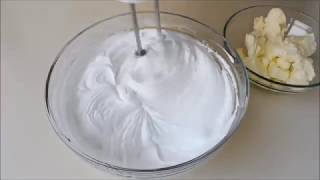 Italian buttercream without a stand mixer [upl. by Aanas]