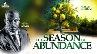 THE SEASON OF ABUNDANCE WITH APOSTLE JOSHUA SELMAN II12II05II2024 [upl. by Krischer]