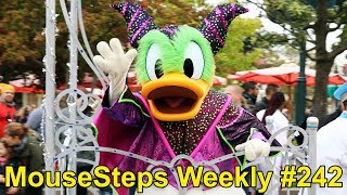 MouseSteps Weekly 242 Epcot 35 Disneyland Paris Halloween Cars Land Halloween Disneyland [upl. by Attehcram]