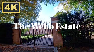 The Webb Estate Purley Surrey  4K Walking Tour [upl. by Aerdnna]