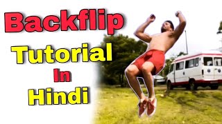 LEARN HOW TO BACKFLIP  BACKFLIP Tutorial  HINDI  By Ankitsinghflipper [upl. by Atteloj]