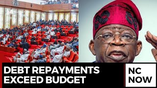 Nigerias Debt Crisis Repayments Surpass Spending in 2024 Budget [upl. by Anattar]