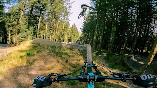 RIDING INSANE NEW DOWNHILL MTB JUMPS [upl. by Gomez]