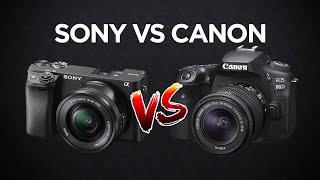 Canon 90D vs Sony a6400  DSLR vs Mirrorless Which Is Better [upl. by Anelhtak684]