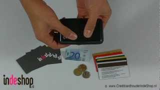 Creditcardhouder  Smartcaze Urban FX  Pasjeshouder [upl. by Nicolai847]