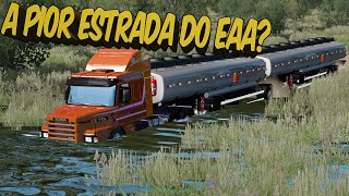 ESTRADA ESCONDIDA NO MAPA EAA  SCANIA 113 NO BITREM TANQUE  PARTE 1 [upl. by Einaoj]