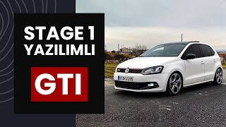 POLO GTI TOP SPEED  STAGE1 YAZILIMLI  230HP  İNCELEME [upl. by Yleve]