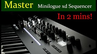 Record a sequence into Korg Minilogue xd in 2 minutes [upl. by Oiruam240]