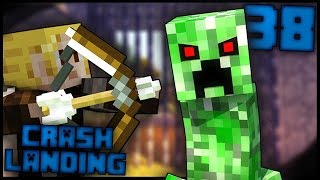 OS PORTÕES  Crash Landing 38  Minecraft [upl. by Atterys]