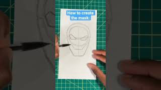 This Helped Me Draw Iron Man  😍 Easy drawing howtodraw shorts [upl. by Adler]