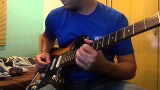 JEAN MICHEL JARRE RENDEZ VOUS 4 GUITAR COVER [upl. by Asaret878]