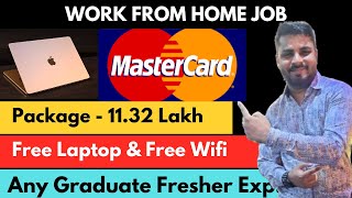 Mastercard Hiring Fresher  Work From Home Jobs  Package1132 LPA  Latest Jobs 2024  Mastercard [upl. by Verda]