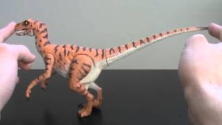 The Lost WorldJurassic Park electronic Velociraptor figure review [upl. by Irish]