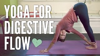 Yoga For Digestion Flow [upl. by Zizaludba]