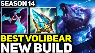 RANK 1 BEST VOLIBEAR IN THE WORLD NEW BUILD GAMEPLAY  Season 14 League of Legends [upl. by Attelrahs]