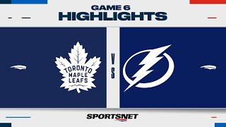 NHL Game 6 Highlights  Maple Leafs vs Lightning  April 29 2023 [upl. by Frederico196]