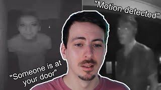 Creepy Situations Caught On Doorbell Cameras [upl. by Yennaiv]