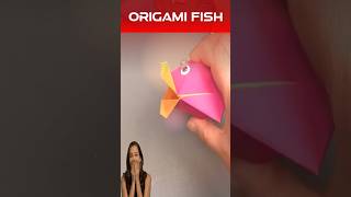 Origami Fish shortvideo origami origamifish origamipaperart [upl. by Nnywg]